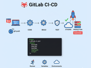 راه‌اندازی GitLab CI/CD